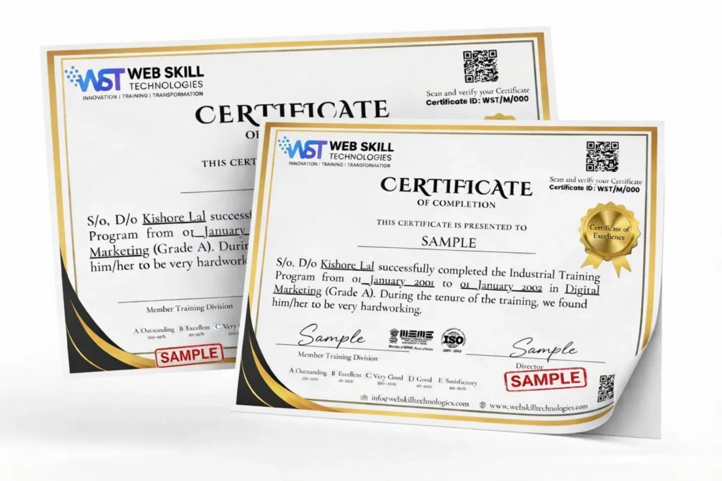 Digital Marketing Certificate