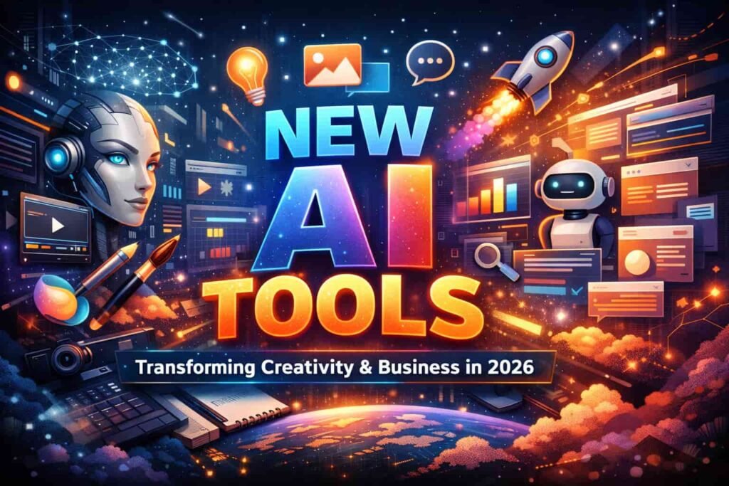 New AI Tools Transforming Creativity and Business in 2026